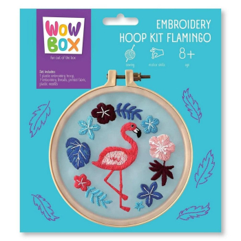 Wow Box. Zestaw do haftowania Flaming